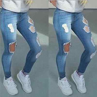Hole Ripped Jeans