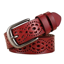 Load image into Gallery viewer, Wide Genuine Leather Belt