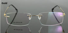Load image into Gallery viewer, Classic Titanium Rimless Eyeglasses