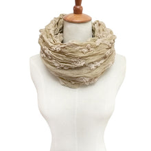 Load image into Gallery viewer, Embroidery Flower Scarf