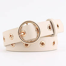 Load image into Gallery viewer, Round Metal Pin Buckle Circle Belt