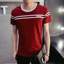 Load image into Gallery viewer, Short Sleeve Stripe Shirt