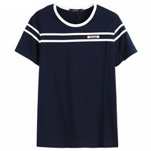 Load image into Gallery viewer, Short Sleeve Stripe Shirt