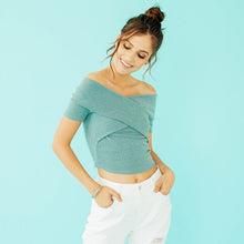 Load image into Gallery viewer, Off Shoulder Sexy T-shirt