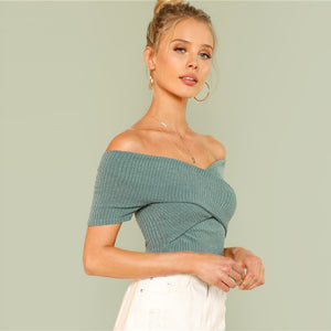 Off Shoulder Sexy T-shirt