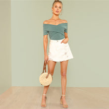 Load image into Gallery viewer, Off Shoulder Sexy T-shirt