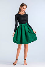 Load image into Gallery viewer, Casual Bow Pleated Skirt