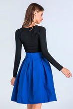 Load image into Gallery viewer, Casual Bow Pleated Skirt