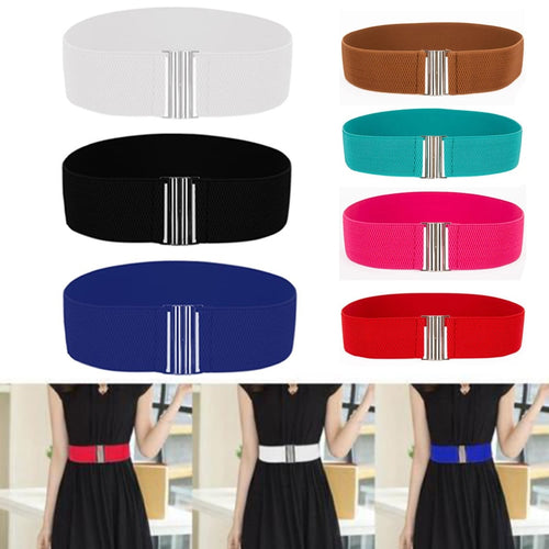Skinny Elastic Waist Belt