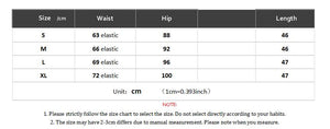 Elastic Waist Women Skirt