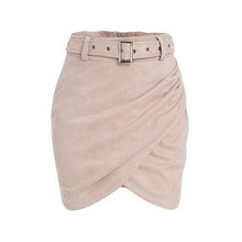 Load image into Gallery viewer, High Waist Belt Skirt