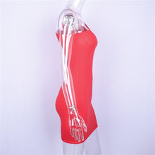 Load image into Gallery viewer, One Shoulder Slope Dress