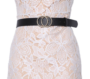 Buckle Waist Leather Strap Belt