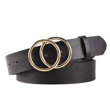 Load image into Gallery viewer, Buckle Waist Leather Strap Belt