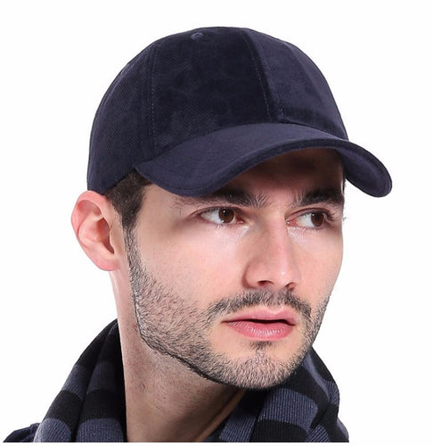 Cotton Velvet Baseball Cap