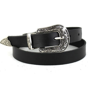 Metal Buckle Waistband Belt
