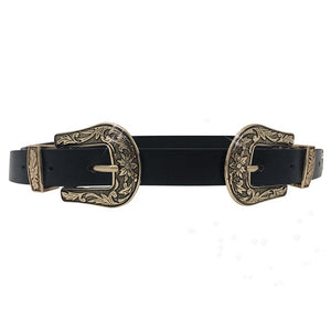 Metal Buckle Waistband Belt