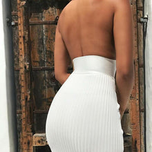 Load image into Gallery viewer, Halter Backless Sexy Pencil Dress