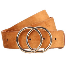 Load image into Gallery viewer, Buckle Waist Leather Strap Belt