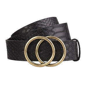 Buckle Waist Leather Strap Belt
