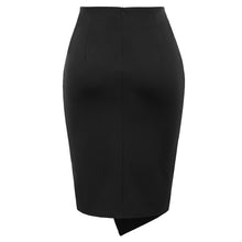 Load image into Gallery viewer, Asymmetrical Wrap Stretch Skirt