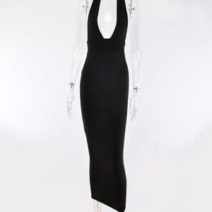 Halter Backless Sexy Pencil Dress