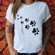 Load image into Gallery viewer, Geometric Footprint T-shirt
