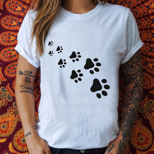 Geometric Footprint T-shirt