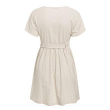 Load image into Gallery viewer, Vintage Button Women Dress