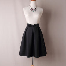 Load image into Gallery viewer, Casual Bow Pleated Skirt