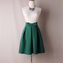 Load image into Gallery viewer, Casual Bow Pleated Skirt