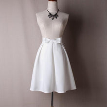 Load image into Gallery viewer, Casual Bow Pleated Skirt