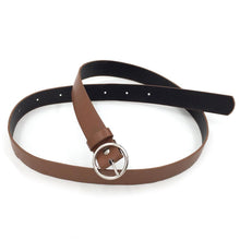 Load image into Gallery viewer, Round Buckle Waist Belt
