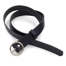 Load image into Gallery viewer, Round Buckle Waist Belt