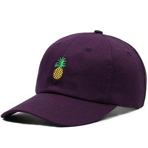 Pineapple Embroidery Cap