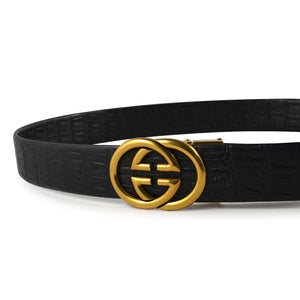 Retro Buckle Strap Belt
