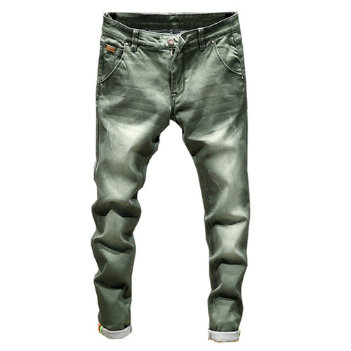 Men Fashion Casual Skinny Jeans