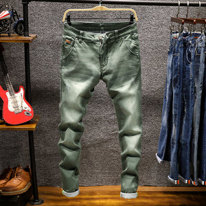 Men Fashion Casual Skinny Jeans