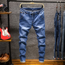 Load image into Gallery viewer, Men Fashion Casual Skinny Jeans