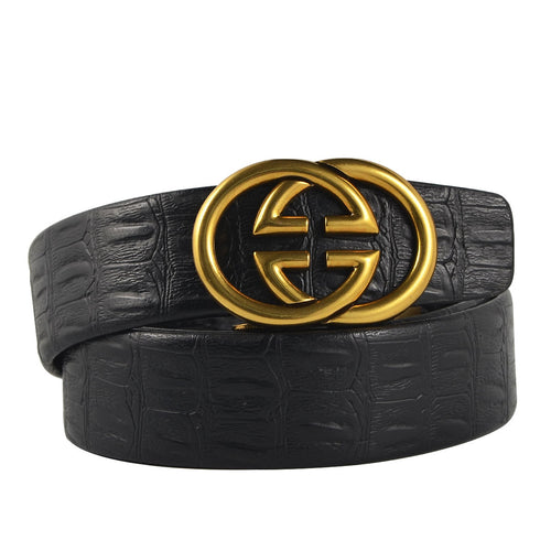 Retro Buckle Strap Belt