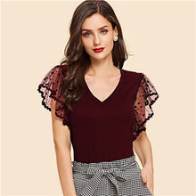 Load image into Gallery viewer, Vintage Dot Contrast T-shirt