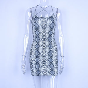 Backless Hollow Out Dress