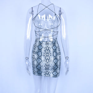 Backless Hollow Out Dress