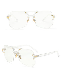 Fashion Clear Transparent Glasses