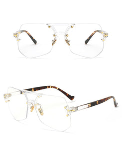 Fashion Clear Transparent Glasses