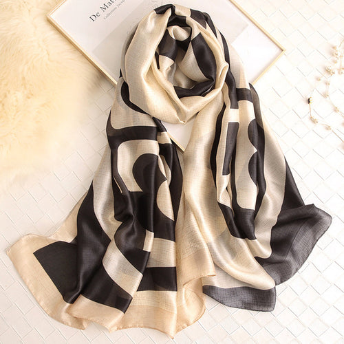 Pure Silk Feeling Scarf