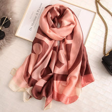 Load image into Gallery viewer, Pure Silk Feeling Scarf