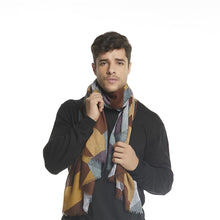 Load image into Gallery viewer, Men Patchwork Scarf