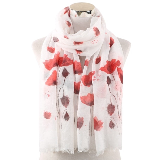 Floral Printed Scarf